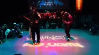 Hipnotik Street Dance Battle 2015   Final Hip Hop 2vs2   Oulouy & Rick vs Smurf & Neteoro