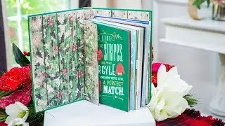 DIY Christmas Card Memory Book - Home & Family