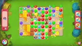 Gardenscapes hard level 2644 alimentando kika