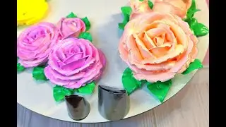 🌹КАК ВЫГЛЯДЯТ РОЗЫ из БЗК различными НАСАДКАМИ!!! ОТ САМОЙ БОЛЬШОЙ до самой маленькой!
