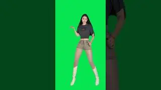 green screen dance video //girl dance green background no copyright Ep-7 