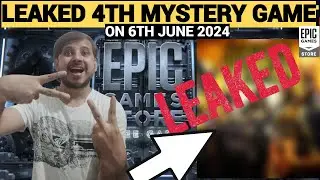 4TH FINAL MYSTERY GAME IS LEAKED | EPIC GAMES MYSTERY GAME 2024|