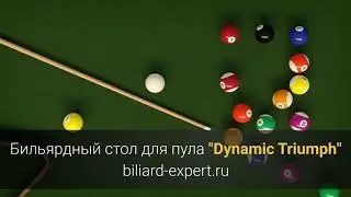 Бильярдный стол для пула "Dynamic Triumph"