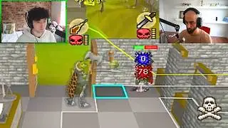Odablock fights Dino in DMM