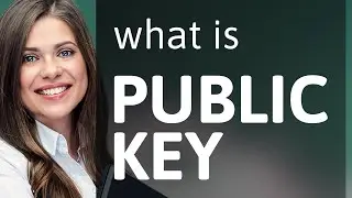 Unlocking Digital Security: The Role of a Public Key