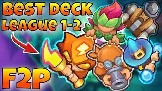 League 1-2💥 Rush Royale Best Deck June 2022