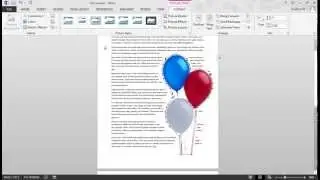 Word 2013: How to Remove a Background From A Picture