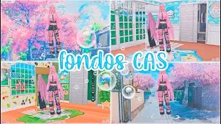 ​🌸​ Los Sims 4​ Fondos para el cas! 13 Fondos Aesthetic, Kawaii, Anime, Totoro y más🖤