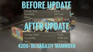 I'm Back 4200+ Durability Mammoth Gameplay - Crossout Mobile - Part 1