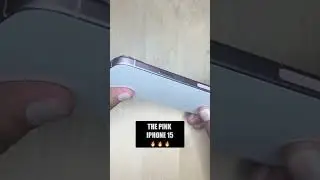 The Pink iPhone 15 is 🔥 🔥 🔥