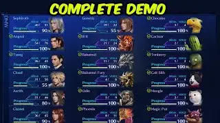 ALL DMW CRISIS CORE FINAL FANTASY VII REUNION REMASTERED REMAKE - AndroidGamesOcean