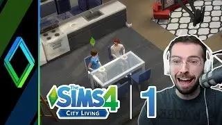 The Sims 4 City Living / Dine Out | Part 1