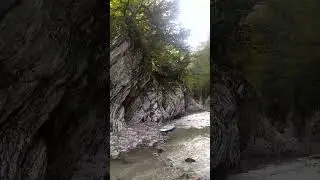 Каньон Чёртовы ворота в заповеднике Тисо-Самшитовая роща в Хосте⛰️🌳🍀