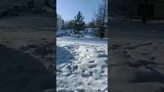 Lovely day|| Snow || mbbs in Russia|| #youtubeshorts #shorts #snow