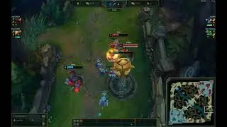Azir/Ornn vs Yasuo/Zac in Bot Lane
