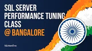 SQL Server Performance Troubleshooting & Tuning Class @ DPS 2019 (Bangalore, India)
