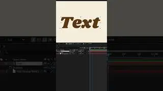 Floating text in after effects