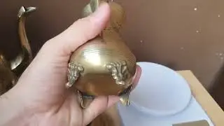 Чайный кофейный набор латунный