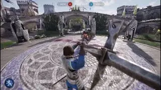 Chivalry 2 1v1 Polehammer vs Axe & Shield - Aggressive axe swinger gets hammered