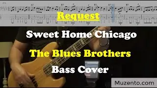 Sweet Home Chicago - Blues Brothers - Bass Cover - Request