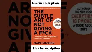 The subtle art of not giving #shorts #bestaudiobooks #freeaudiobook #share #subscribe #short