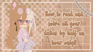 كيف تقرأ وتحل كل واجباتك بـنصف ساعه فقط؟؟! اسهل طريقه؟؟ 💓🦋✨