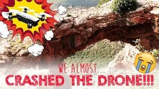 We almost CRASHED the DJI SPARK drone! The Keshet Cave and amazing food at El Babor in Acre, Israel