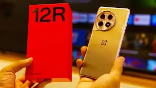 OnePlus 12R Sunset Dune Unboxing + Color Comparison