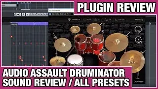 Audio Assault - Druminator Sound Review (All VST Instrument Presets)