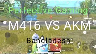 Pubg Mobile Lite M416 VS AKM Gameplay Video Bangladesh youtube Perfective Gaming