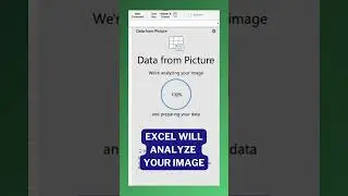 Excel Tip -- Extract Data from an Image
