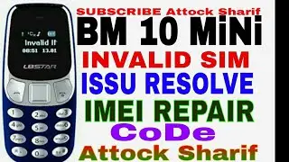 NOKIA 3310 MINI BM10 MINI  MOBILE INVALID SIM PROBLAM RESOLVE