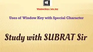 Computer Keyboard Shortcut #Window key #win key #Uses of Win key #viral #status #learning  Computer
