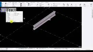 Tekla Basic - Learning Move tool in Tekla