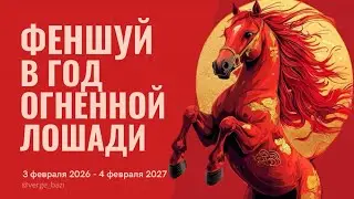 ФенШуй прогноз 2026 | Летящие Звезды | Огненная Лошадь 丙午