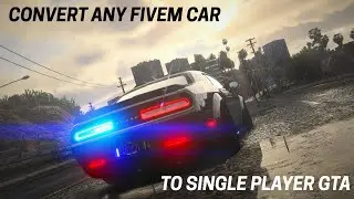 LSPDFR! Convert any FIVEM car to singleplayer and convert any Non-ELS cars to ELS