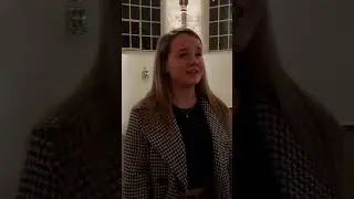 Amira willighagen | Gesu Bambino informal recording with Amira's father Gerrit playing the organ.