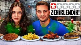 I TRIED THE LOWEST RATED RESTAURANTS !? | EMİRİVRİV
