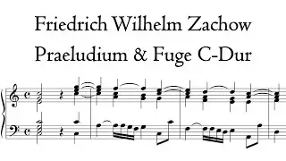 Zachow - Praeludium & Fuge C-dur / C major - Riepp Heilig Geist Organ, Ottobeuren, Hauptwerk