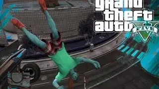 GTA Five Online: Funny moment I'm bad with helicopters