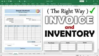 Automated Invoice and Stock Management in Excel