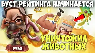 НАЧАЛОСЬ!!! Вот ЭТО уже НАСТОЯЩИЙ БУСТ РЕЙТИНГА!!! РУБИ ИЗ ПУСТОШИ В ИГРЕ Zooba.