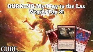 BURNING My Way to the Las Vegas Top 8! | Vintage Cube | MTGO
