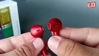 AURICULARES BLUETOOTH INALAMBRICOS INPOD METALIZADO ROJO KLACK