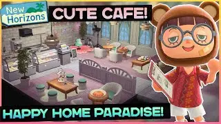 Creating a MAID CAFÈ ☕ in Happy Home Paradise! | Animal Crossing New Horizons