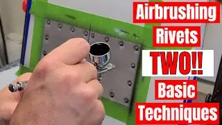 How to Airbrush Rivets - Two Basic Techniques