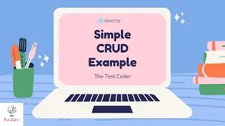 ReactJs Simple CRUD Example Hindi | Making Phone Directory | The Test Coder