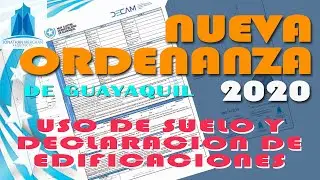 USO DE SUELO  NUEVA ORDENANZA 2020 GUAYAQUIL PASO A PASO