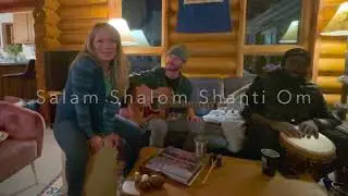 Rhythm Postcard Groove for Peace  - Salam, Shalom, Shanti Om