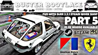 Fun With SLRR 2.3.1 and Steam Workshop Mods In 4K! Part 5: 1200 BHP Ferrari Engined AMC Pacer!